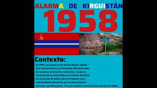 Kirguistán eas alarm 1958 🇰🇬 [upl. by Llehctim]