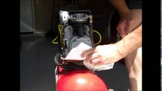 How To Change Your Craftsman Air Compressor Oil In 5 Minutes [upl. by Zachariah]