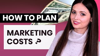 Planning your marketing budget in 6 steps FOR NEWBIES [upl. by Patrich]