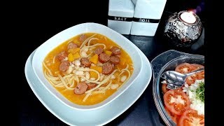 Receta  Porotos con riendas [upl. by Olimreh]