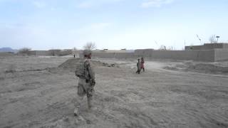 US Soldier Scaring Afghani Kids [upl. by Tavy224]