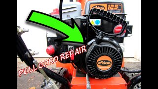 Snowblower Pull Cord Repair  video [upl. by Acinorrev]