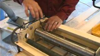 Woodmaster PlanerMolder Part 7A Making Molding with Gary Striegler [upl. by Gershon499]