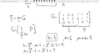 Linear Block Codes Example [upl. by Carling]