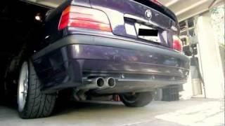 1999 BMW M3 with Straight Pipes [upl. by Ehctav]