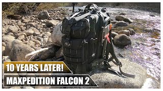 Maxpedition Falcon 2 Backpack Review  10 YEARS LATER [upl. by Cyndia]