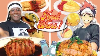 I Made Every Single Dish From Food Wars Part 1 [upl. by Sibeal]