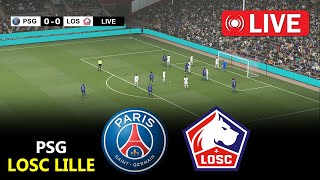 PSG vs Lille  Ligue 1 202425  eFootball Pes 21 Gameplay l Rony Gameplay [upl. by Catlaina]