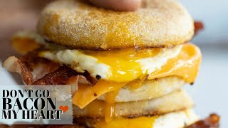 English Muffin Breakfast Sandwiches [upl. by Nitsugua584]