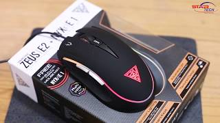 Gamdias ZEUS E2 Optical Mouse amp NYX E1 Mouse Mat overview  Star Tech [upl. by Liba781]