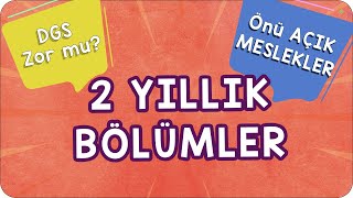 İKİ YILLIK ÖNÜ AÇIK BÖLÜMLER NELER   Tercih Sorularınızı Yanıtlıyoruz 📢 [upl. by Eillas572]