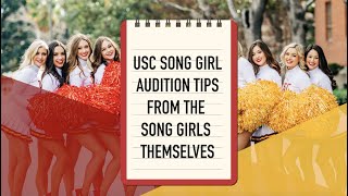 AUDITION TIPS FROM THE USC SONG GIRLS  USC Song Girls [upl. by Buffy773]