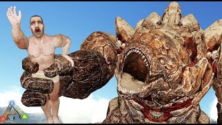 ARK  INTENTAMOS TAMEAR UN GOLEM ¿LO CONSEGUIMOS😂🤣  18 REINOS ENFRENTADOS 2  Nexxuz [upl. by Hazlett]