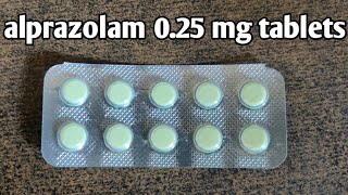 Alprazolam 025 mg tablets  Alprasafe 025 mg tablets [upl. by Sophey]