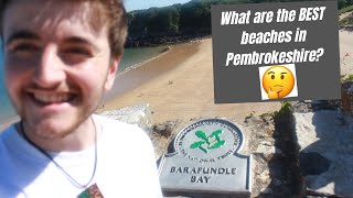 5 BEST beaches in Pembrokeshire [upl. by Winfrid]