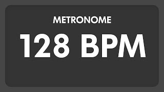 128 BPM  Metronome [upl. by Robb]