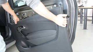 Door panel removal vw polo 6r  how to [upl. by Ainsley811]