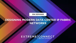 Designing Modern Data Center IP Fabric Networks [upl. by Audwen]