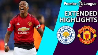 Leicester City v Manchester United  PREMIER LEAGUE EXTENDED HIGHLIGHTS  2319  NBC Sports [upl. by Accemahs48]