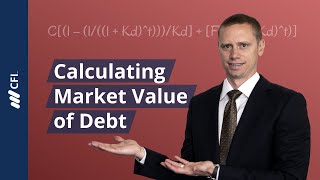 Calculating Market Value of Debt [upl. by Nrubliw]