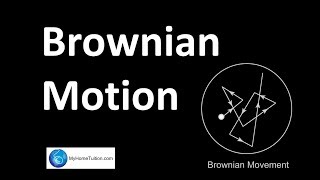 Brownian Motion  Chemistry [upl. by Ardnuasac]