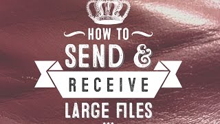 How To Send amp Recieve Large Files  WeTransfer Tutorial [upl. by Johna]