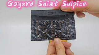 Goyard Saint Sulpice Card Wallet [upl. by Oiramed]