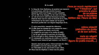 quotLe Soleilquot  Baudelaire [upl. by Alodi]