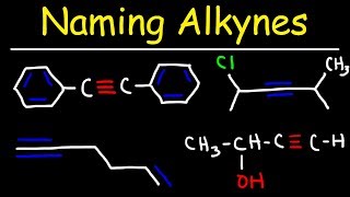 Naming Alkynes  IUPAC Nomenclature amp Common Names [upl. by Yliak]