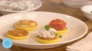 How to Make Potato Blinis  Meatless Monday  Martha Stewart [upl. by Enitsua]