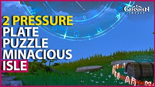 Minacious Isle 2 Pressure Plates Stars Puzzle Genshin Impact Version 28 [upl. by Encratis768]