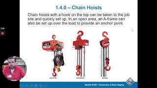 NCCER CORE Basic Rigging Shackles and Hitches [upl. by Ja]