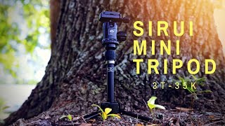 The Best Small Tripod Sirui Mini Tripod 3T35k [upl. by Ahset384]