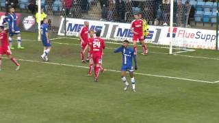 Gillingham v Chesterfield [upl. by Auohc]