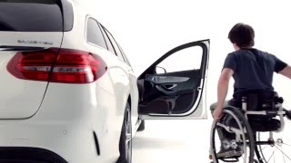 Wheelchair transfer to car with a swivel seat [upl. by Johnstone116]