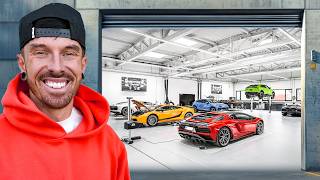 I BUILT MY DREAM SUPERCAR WORKSHOP [upl. by Alvar]