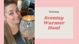 Scentsy Warmer Haul Unboxing [upl. by Llerdnad]