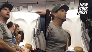 Delta Flight Attendant Tells Dad To Give Up His Kids Seat or Go To Jail  New York Post [upl. by Enymzaj]