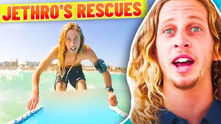 Bondi Lifeguard Jethros Best Rescues [upl. by Shultz]