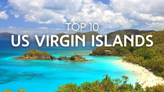 Top 10 Destinations in the US Virgin Islands [upl. by Neiman]