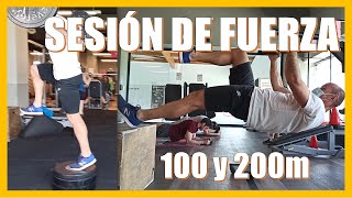 SESIÓN DE quotFUERZA EXPLOSIVAquot  ENTRENAMIENTO DE 100 y 200m [upl. by Parik557]