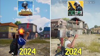 PUBG Mobile vs New State  Details and Physics Comparison [upl. by Plume]