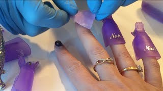 Removal of Gel Polish FAST  Salon Secrets [upl. by Eadie]