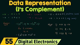 Data Representation using 1s Complement [upl. by Gelya495]