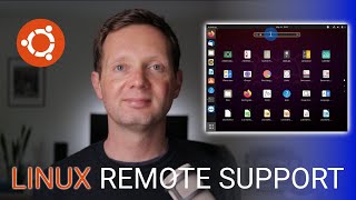 How to Support a Remote Ubuntu Linux Desktop from Anywhere [upl. by Ardnal]