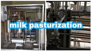 Pasteurisation processmilk industry [upl. by Hnahc577]