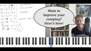 Comping Exercises for Precision amp Variety [upl. by Ahsinot]