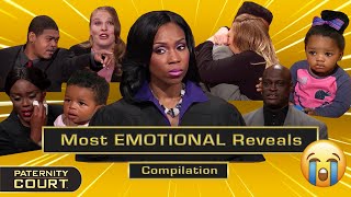 Paternity Courts Most EMOTIONAL Reveals Pt I  25Minute Compilation  Paternity Court [upl. by Ednil777]