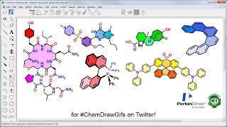 Colorful ChemDraw Collections ChemDraw Magic 5 [upl. by Whipple]