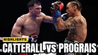 JACK CATTERALL VS REGIS PROGRAIS FIGHT  HIGHLIGHTS [upl. by Ferro10]